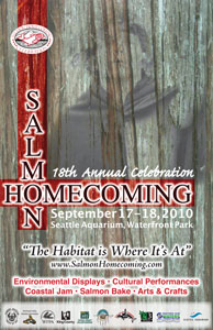 2010 Salmon Homecoming Poster